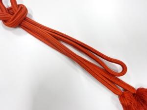 正絹　無形文化財　道明製　手組帯締め